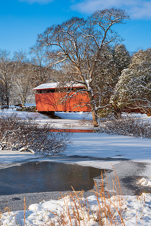 Staats Mill Bridge Winter (2022)