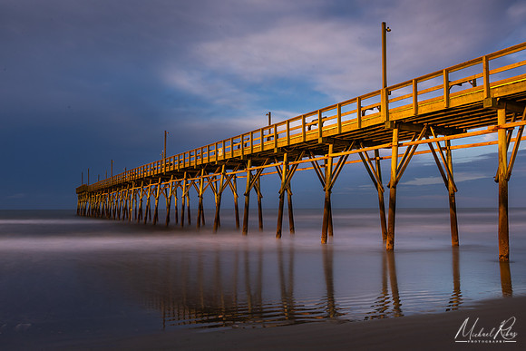 Sunset Beach Pier Morning Light (2024)