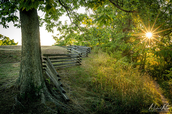 Daybreak Over Fort Boreman (2024)