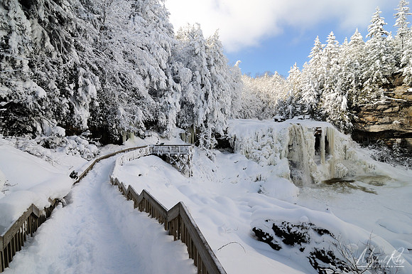Frozen Blackwater Falls