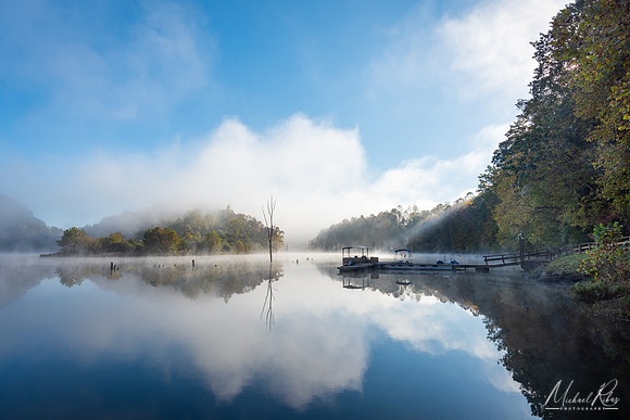North Bend Lake Autumn Morning (2022)