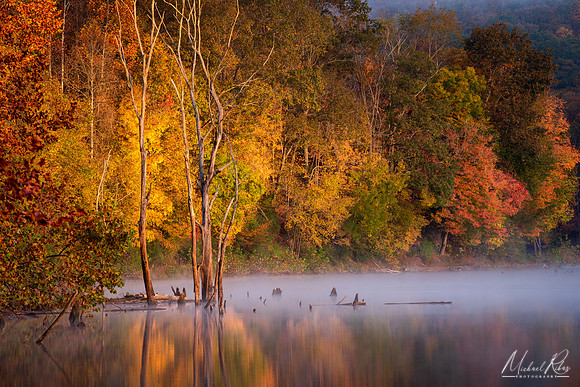 North Bend Lake in Fall (2022)