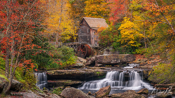 Glade Creek Mill Pano (2022)