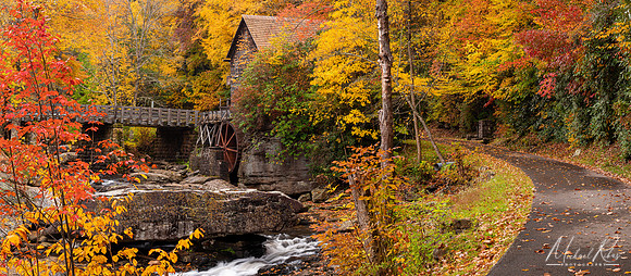 Glade Creek Mill Pano (2022)