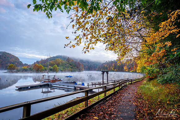 North Bend Lake in Fall (2022)