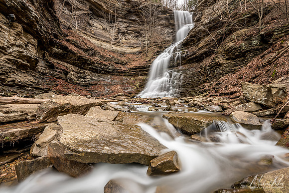 Cathedral Falls in Winter 2016