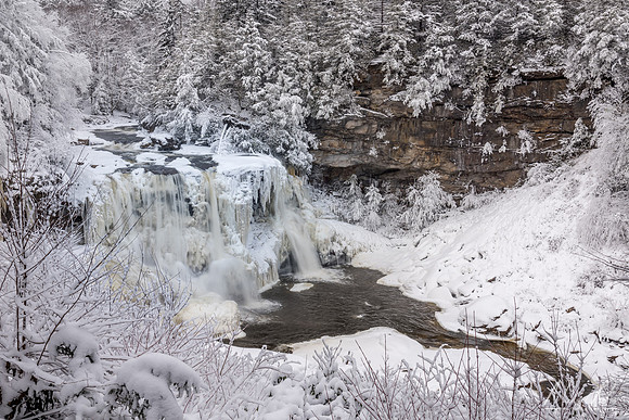Blackwater Falls in Winter (2016)