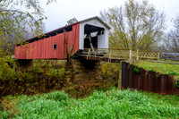 Hills Creek Covered Bridge in Fall (2015)