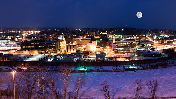 Parkersburg on a Winter's Eve