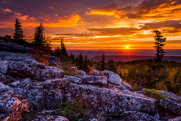 Bear Rocks Sunrise