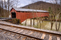 Carrollton Covered Bridge in Early Spring (2017)