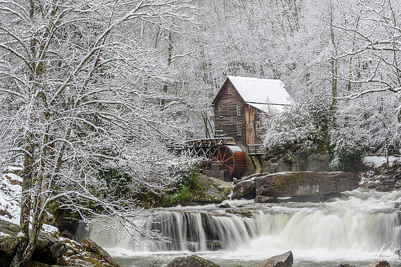 Glade Creek April Snow (2017)