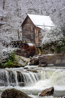 Glade Creek Mill April Snow (2017)