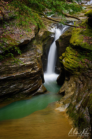 Robinson Falls, Ohio (aka Corkscrew Falls)  (2017)