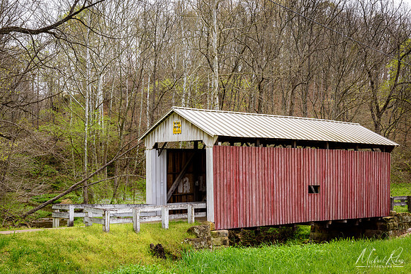 Henry Covered Bridge (Ohio) in Spring (2017)