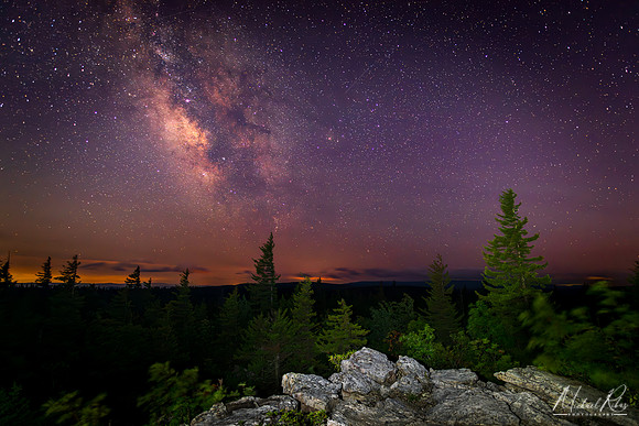 The Milky Way from Dolly Sods (2023)