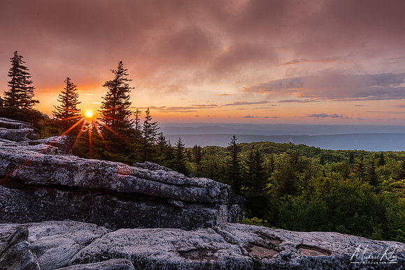 Bear Rocks August Sunrise (2023)