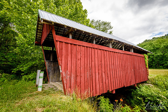 Cox Covered Bridge near New Plymouth, Ohio (2017)