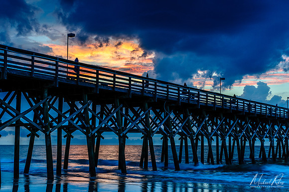 Myrtle Beach Pier at Daybreak