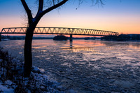 Icy Ohio River (2018)