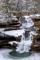 Upper Falls of Old Man's Cave in Winter (2018)