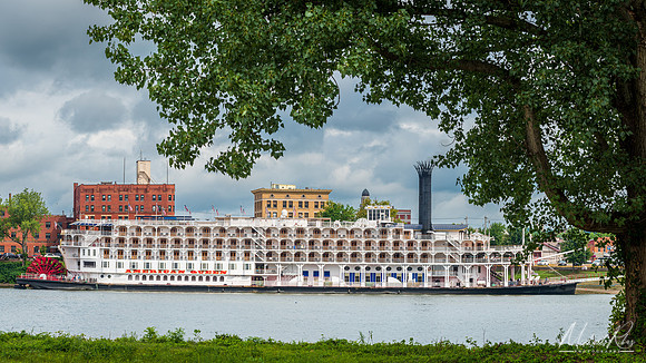 American Queen at Marietta Ohio (2022)