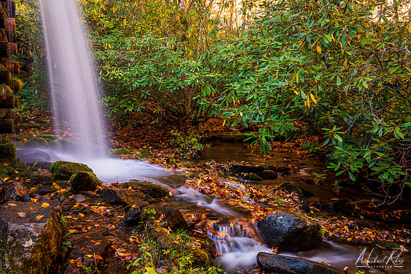 Waterfall and Stream, Smoky Mountains (2023)