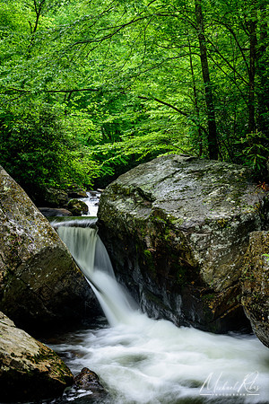 Small Waterfall on Little Stony Creek (2018)