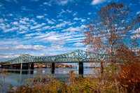Belpre Bridge in Fall (2023)