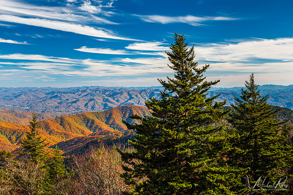 Great Smoky Mountains Autumn Vista (2023)
