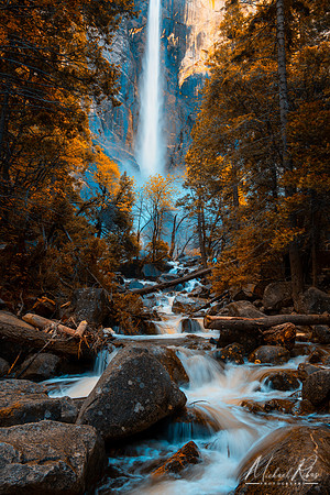 Bridal Veil Falls  - Autumn simulation (2023)