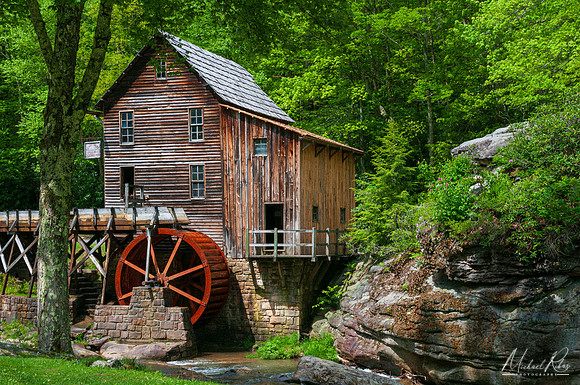 Glade Creek Mill in Spring (2010)