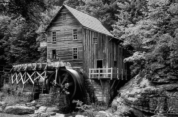 Glade Creek Mill in 1986