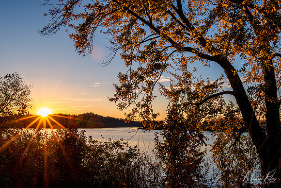 Ohio River November Sunset (2023)