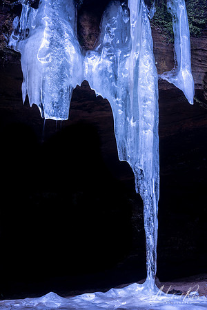 Ice Sculpture at Hocking Hills (2019)