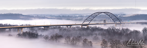 Blennerhasset Island Bridge Panoramic (2019)