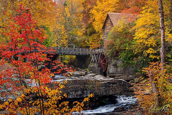 Glade Creek Mill in Fall (2022)