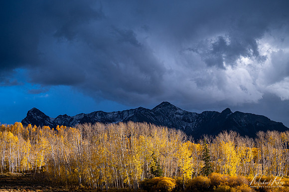 Evening Light at Dallas Divide (2023)