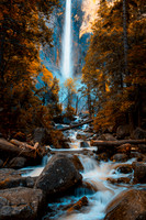 Bridal Veil Falls  - Autumn simulation (2023)