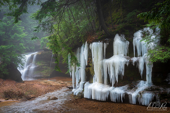 Ice and Hidden Falls (2019)
