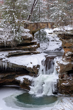 Upper Falls in Winter (2018)