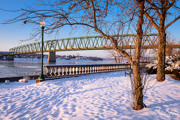Williamstown Bridge in Winter (2018)