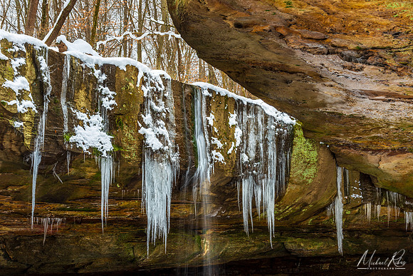 Icicles at Rock Bridge Ohio (2019)
