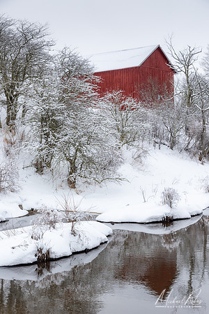 Canaan Valley Barn in Winter (2021)