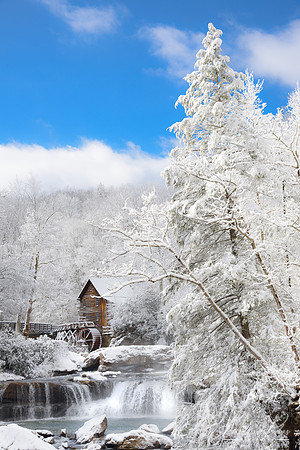 Glade Creek in Winter (2018)