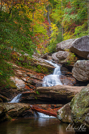 Waterfall at South Mountains State Park (2021)