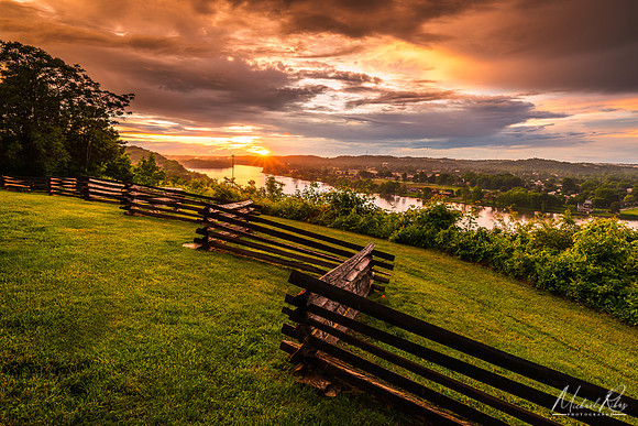 Clearing Storm at Sunset (2022)
