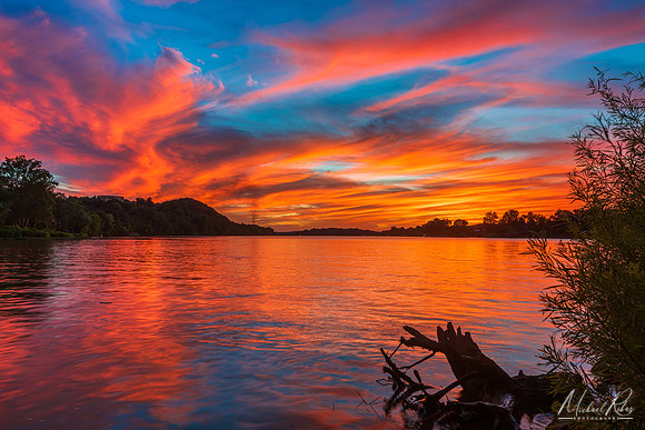 Ohio River Sunset (2022)