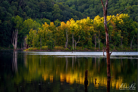 Last Light at North Bend Lake (2019)