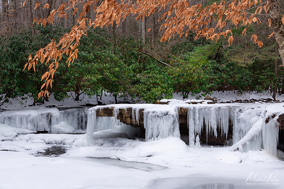 Marsh Fork Falls Winter (2024)